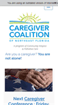 Mobile Screenshot of mycaregiverconnection.org